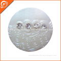 fancy round abs buttons with stones for garment